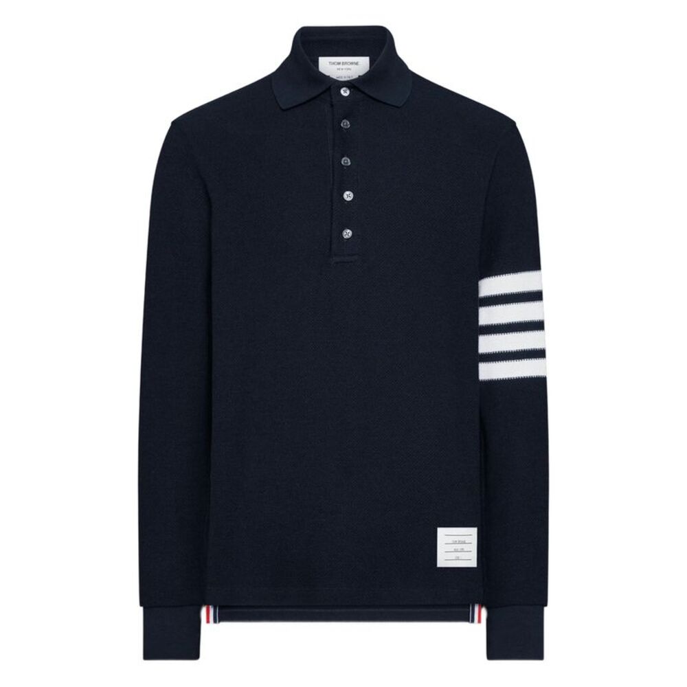 Thom Browne Blue Polo Shirts Men